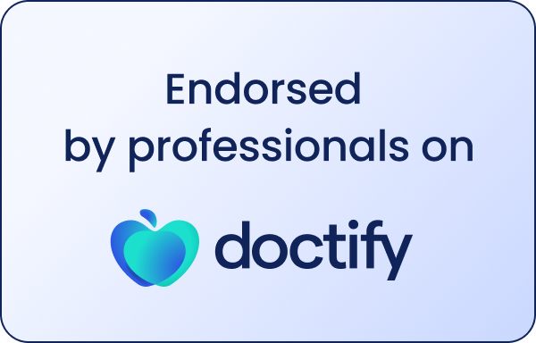 Endorsed by professionals on Doctify